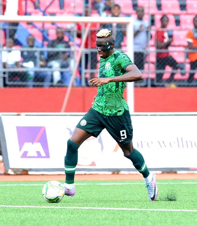 Osimhen score hat-trick as Nigeria thrash Sao Tome and Principe 6-0 for Nations Cup qualifying game